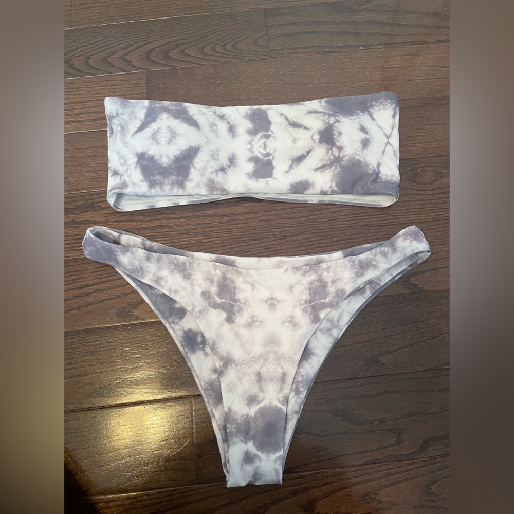 Two Piece Tie Dye Bikini Set